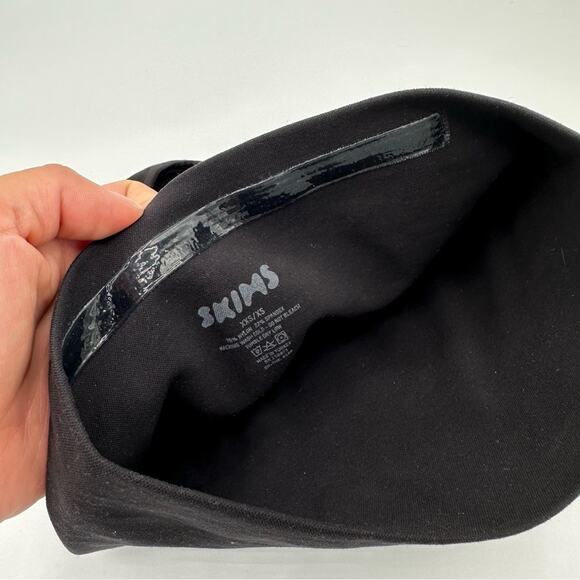 Skims Mid Waist Core Control Thong Onyx - Picture 4 of 4